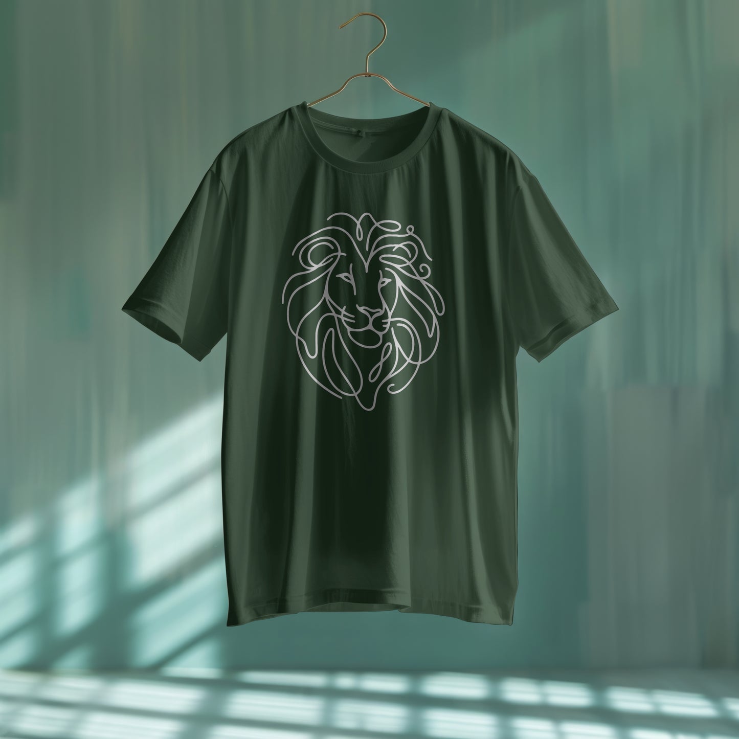 Lion Unisex Stylish Oversized T shirt