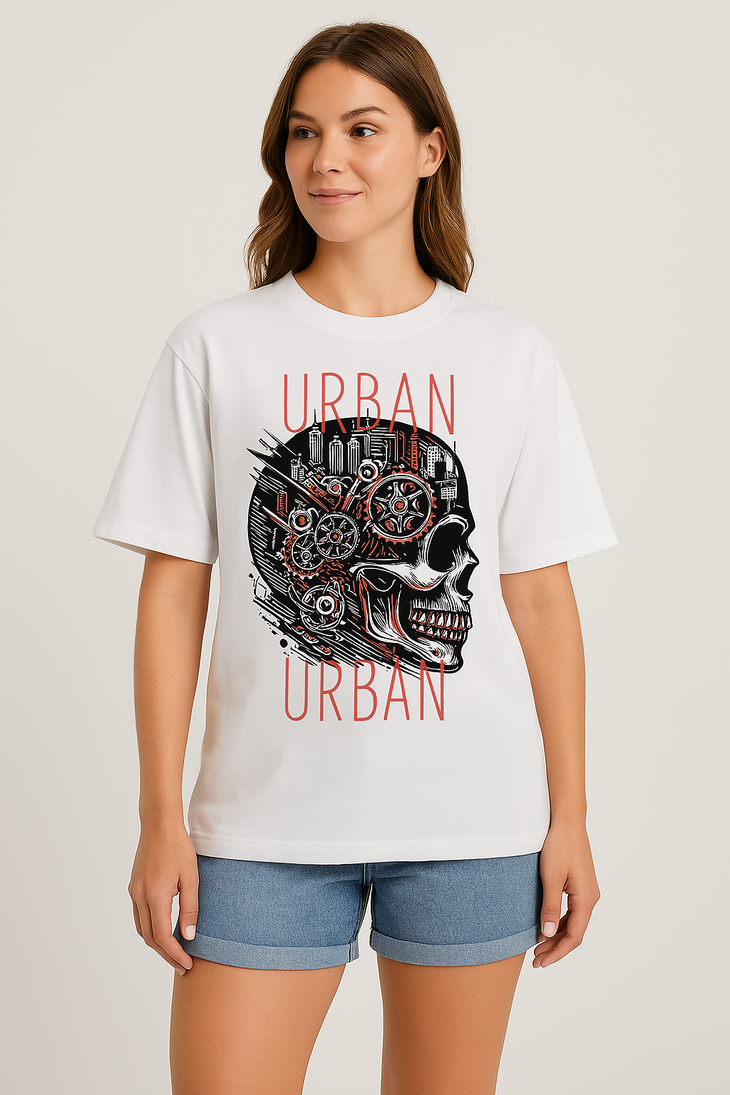 Urban Stylish Unisex Oversized Terry t shirt