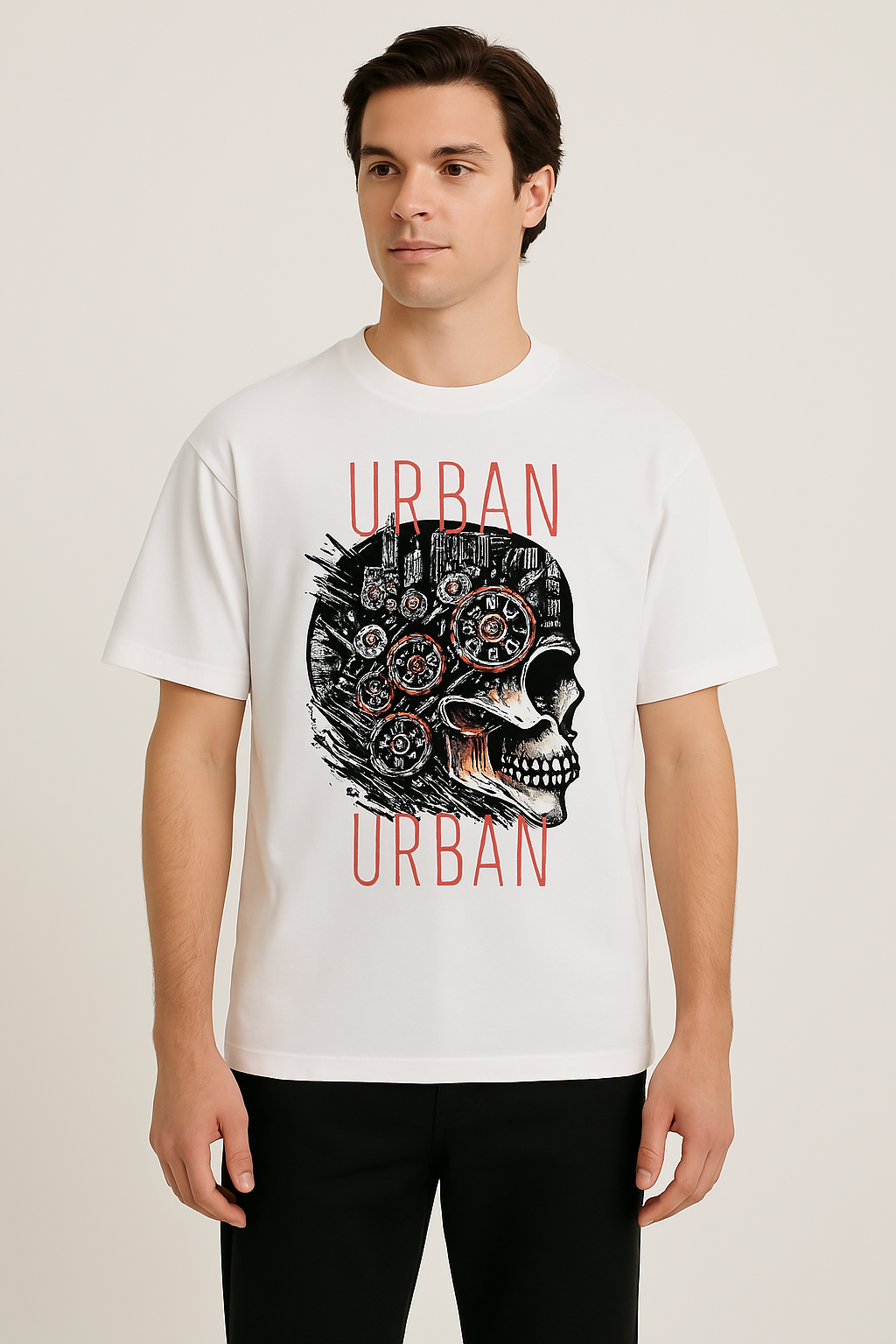 Urban Stylish Unisex Oversized Terry t shirt