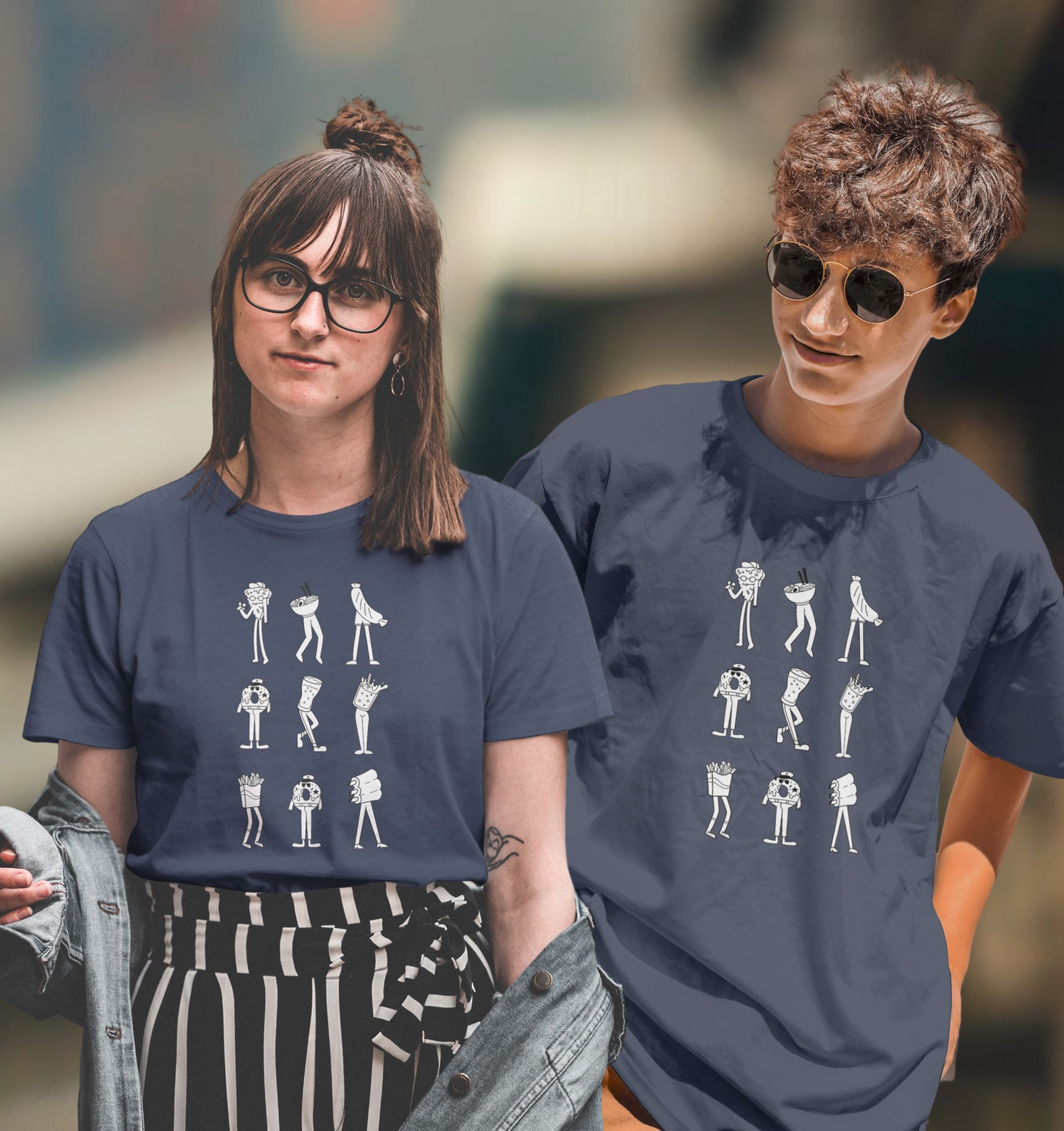 FOODIE Unisex oversized T-shirt