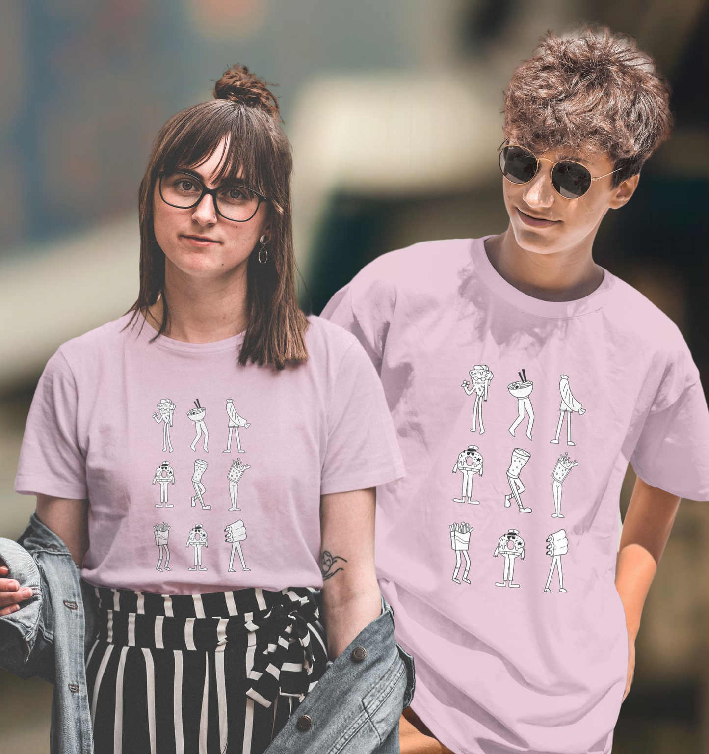 FOODIE Unisex oversized T-shirt