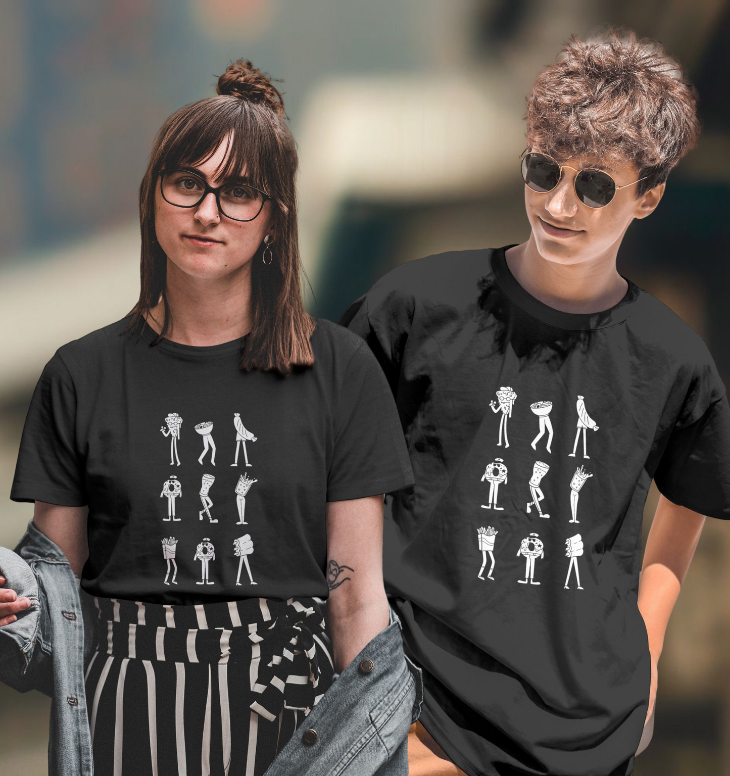 FOODIE Unisex oversized T-shirt
