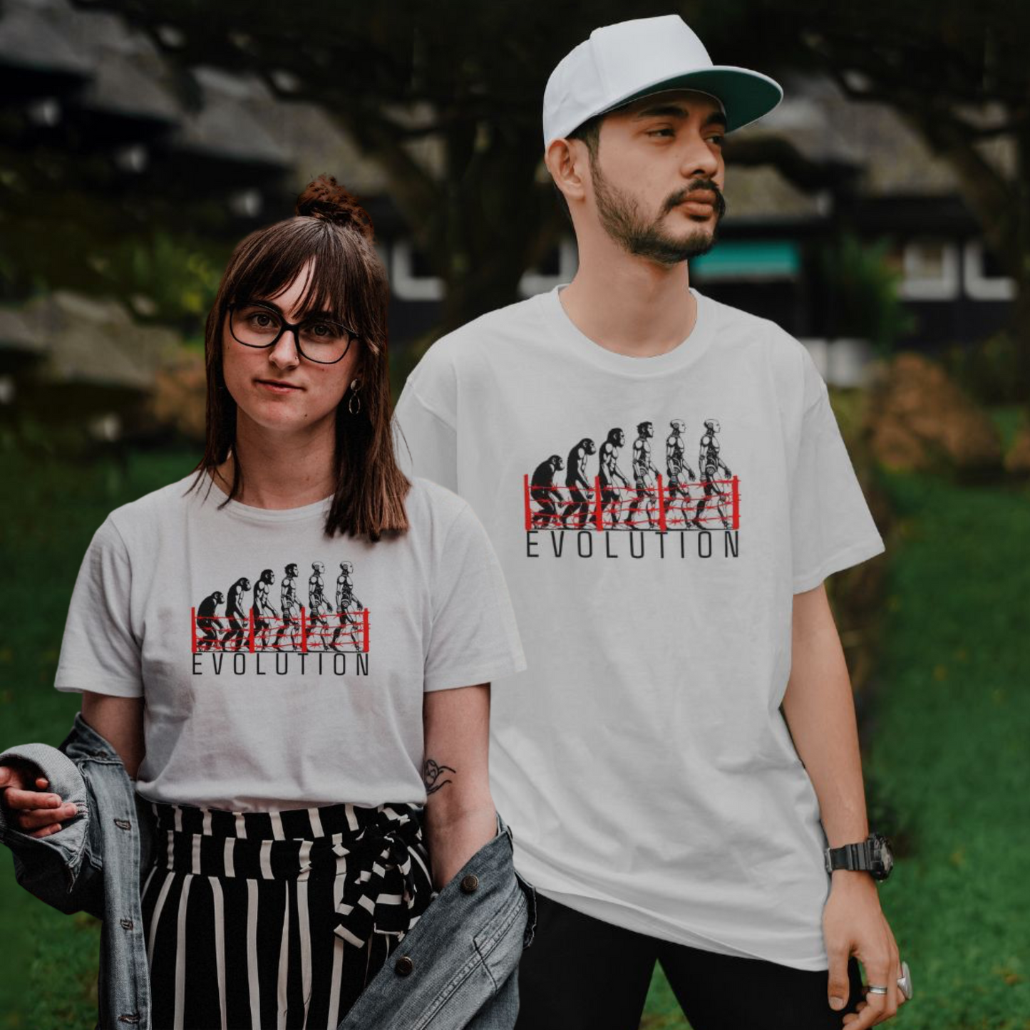 Evolution Classic Oversized Unisex T-shirt
