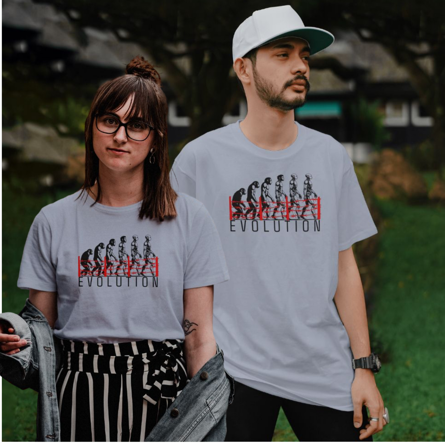 Evolution Classic Oversized Unisex T-shirt