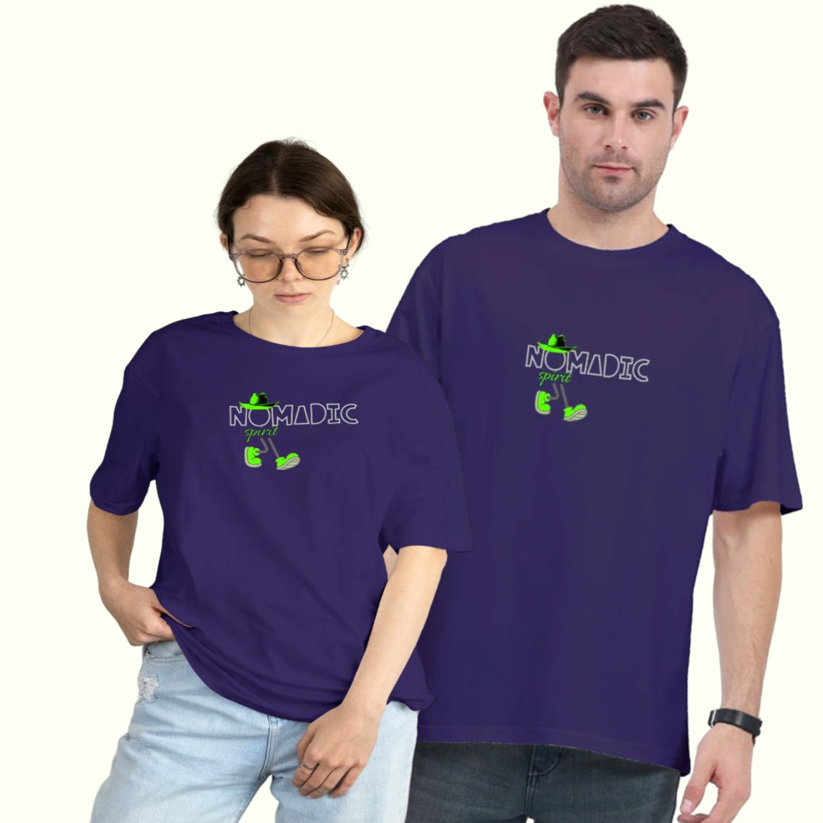 Nomadic Casual Oversized Unisex T-shirt