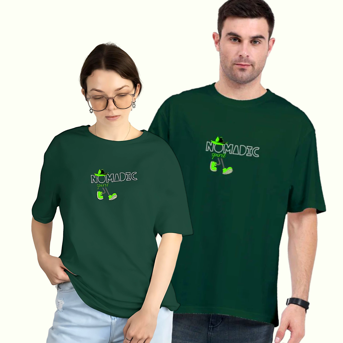 Nomadic Casual Oversized Unisex T-shirt