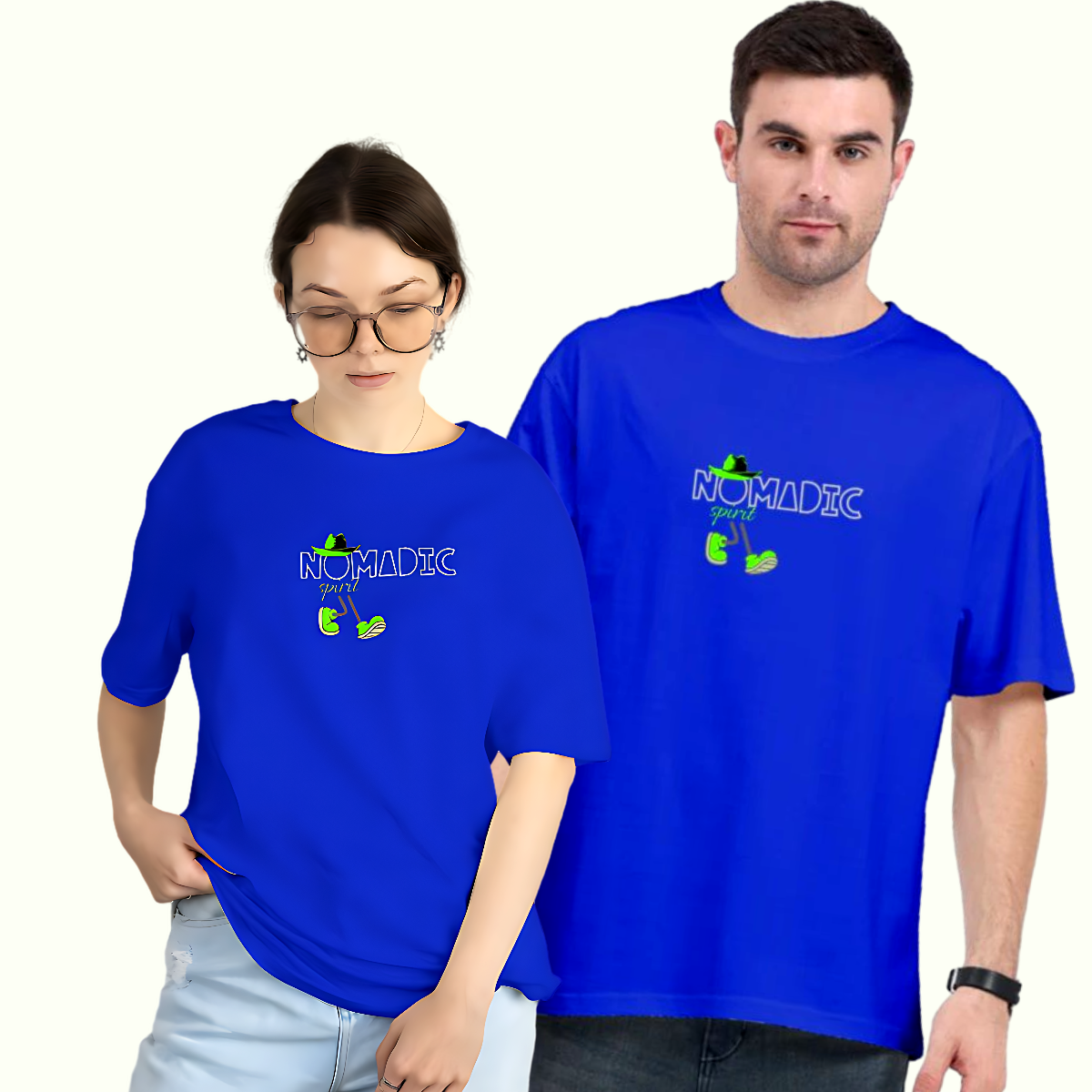 Nomadic Casual Oversized Unisex T-shirt