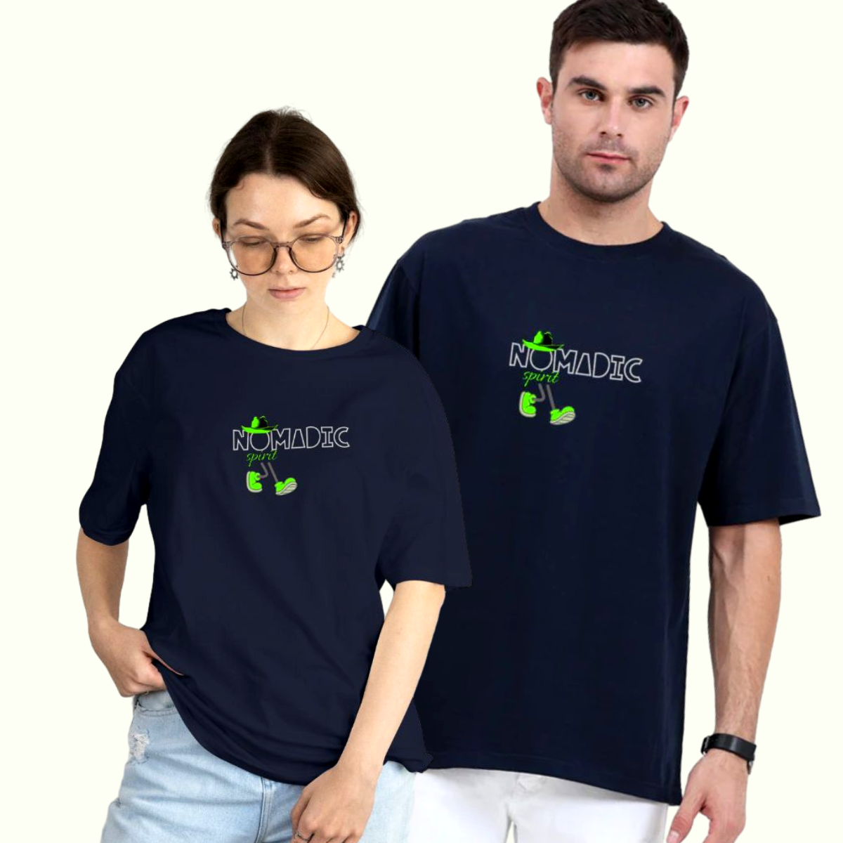 Nomadic Casual Oversized Unisex T-shirt