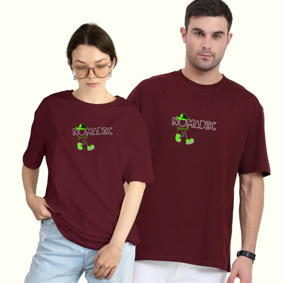 Nomadic Casual Oversized Unisex T-shirt