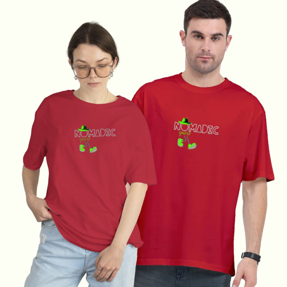 Nomadic Casual Oversized Unisex T-shirt