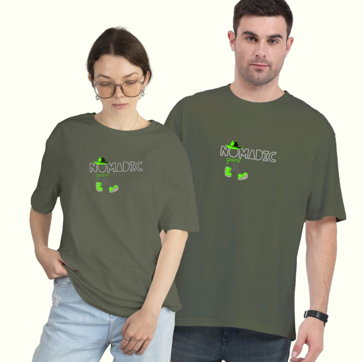 Nomadic Casual Oversized Unisex T-shirt