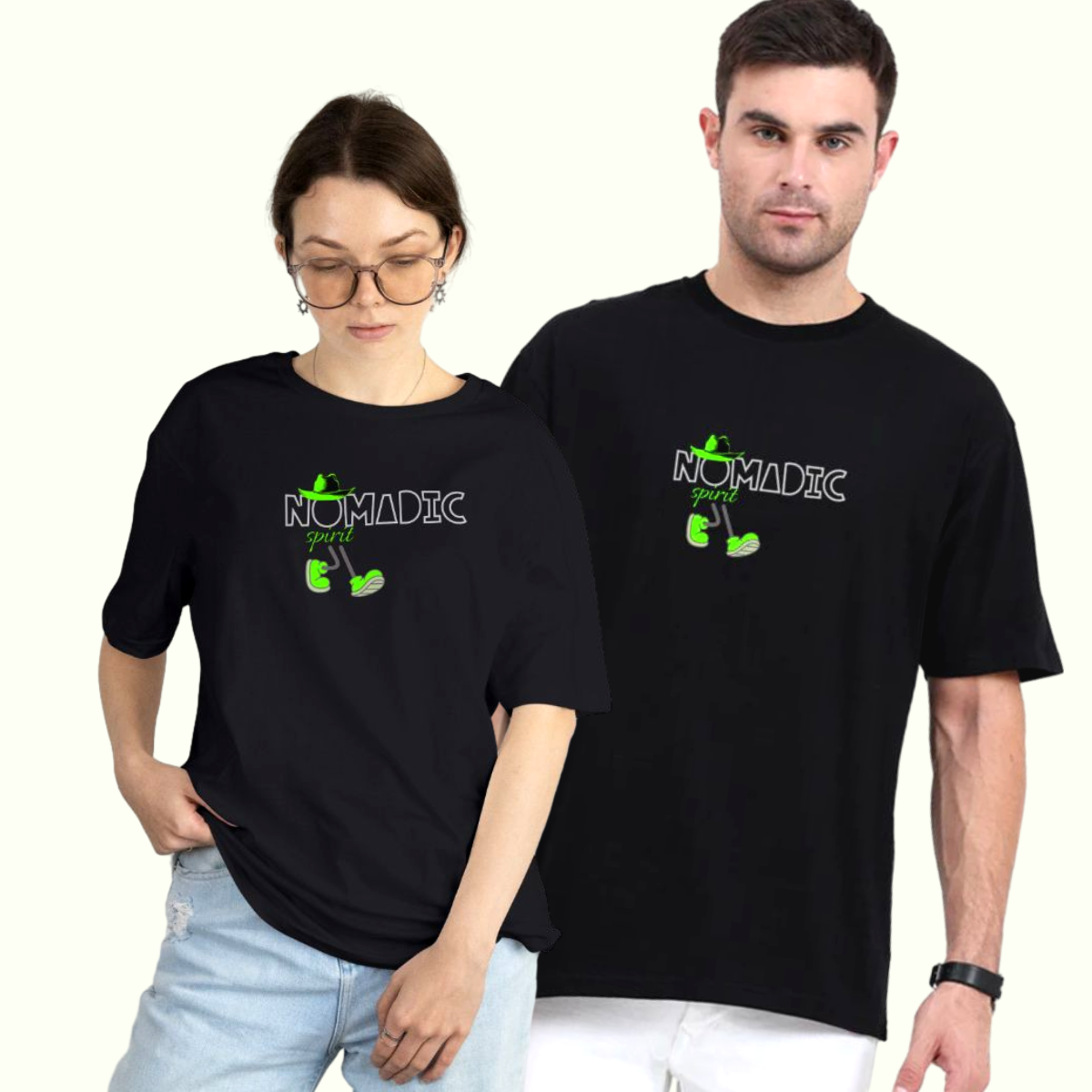 Nomadic Casual Oversized Unisex T-shirt