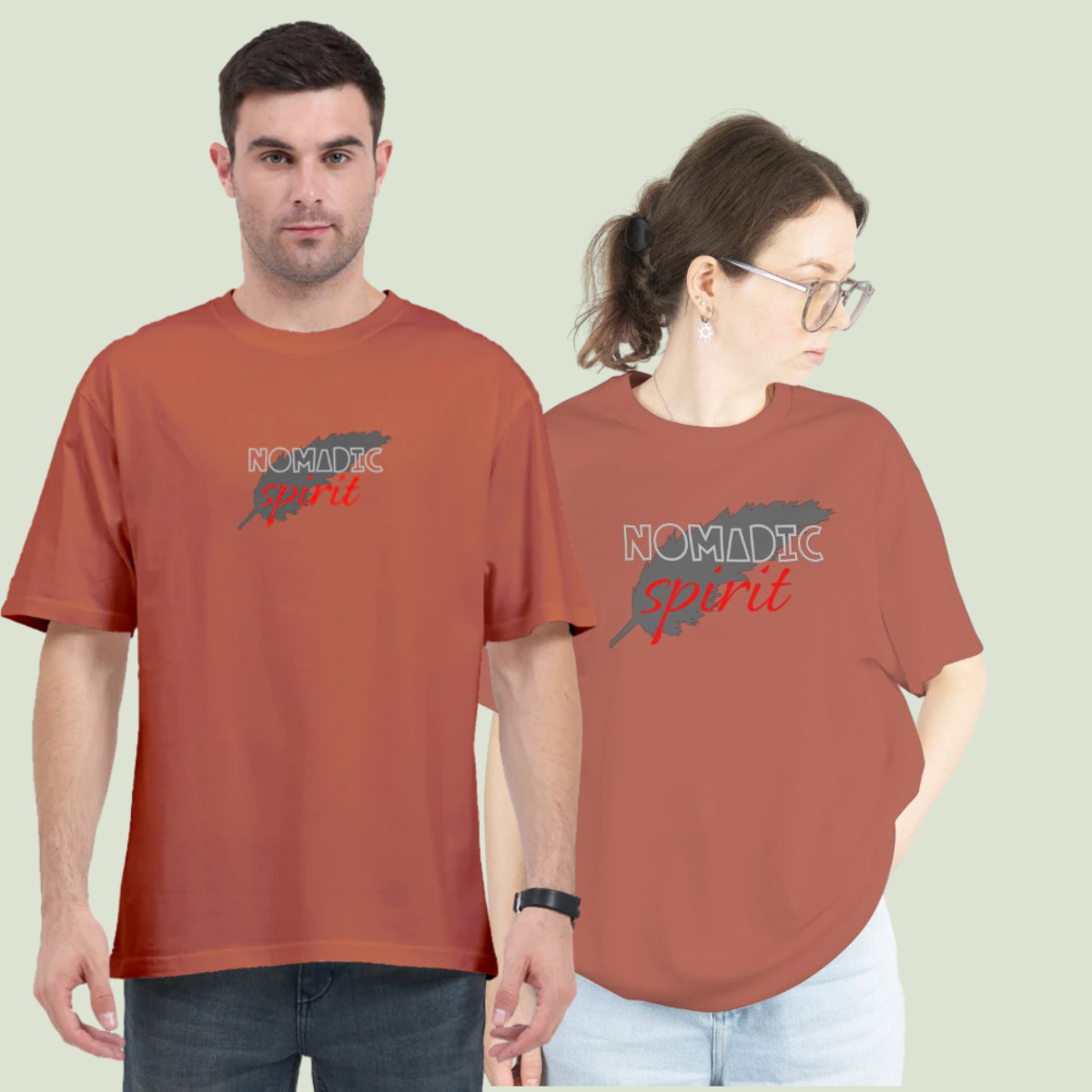 Nomadic / Adventure/ Trip Oversized Unisex T shirt