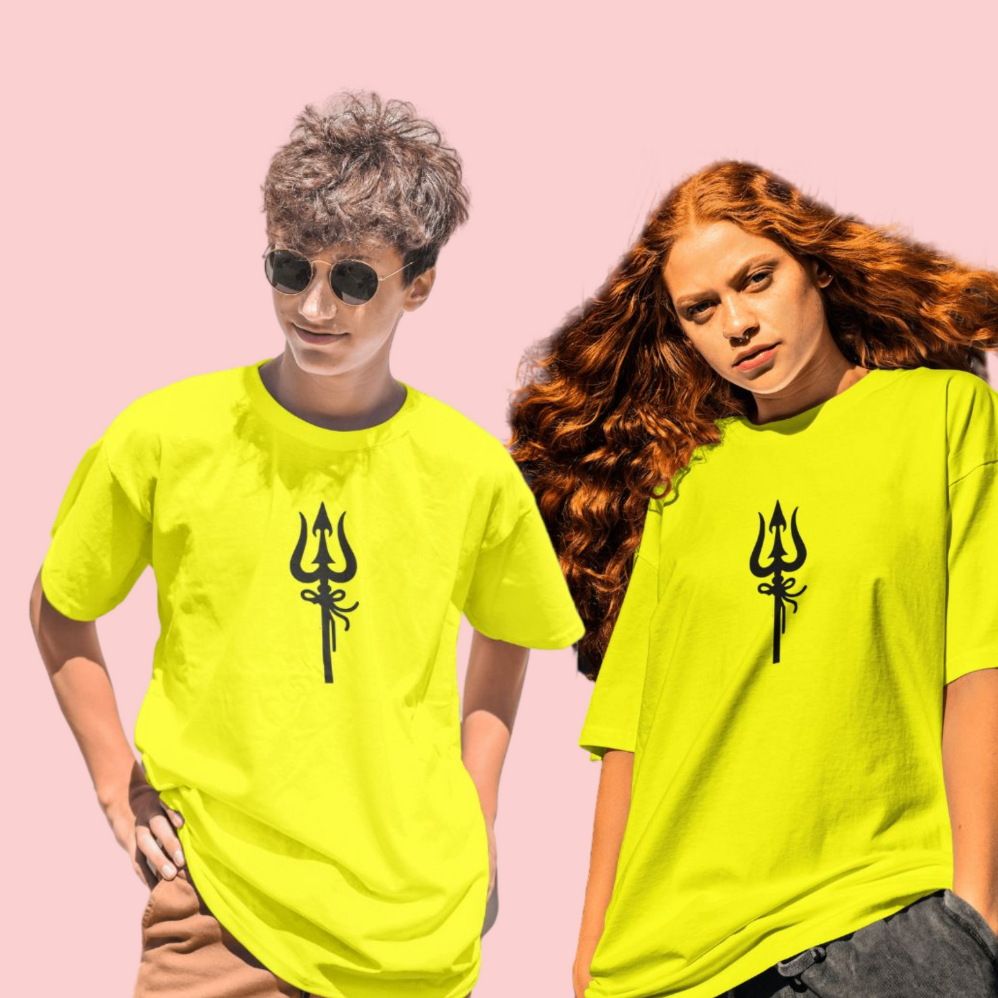 Shiva Sign Religious Unisex T-shirt (BB-001)