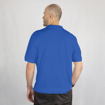 Mens Polo Plain ROYAL BLUE T-shirt