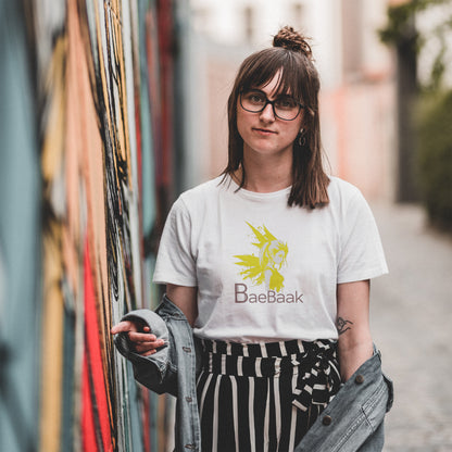 BaeBaak White Women T shirt