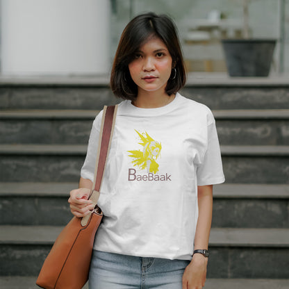 BaeBaak White Women T shirt
