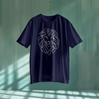 Lion Unisex Stylish Oversized T shirt