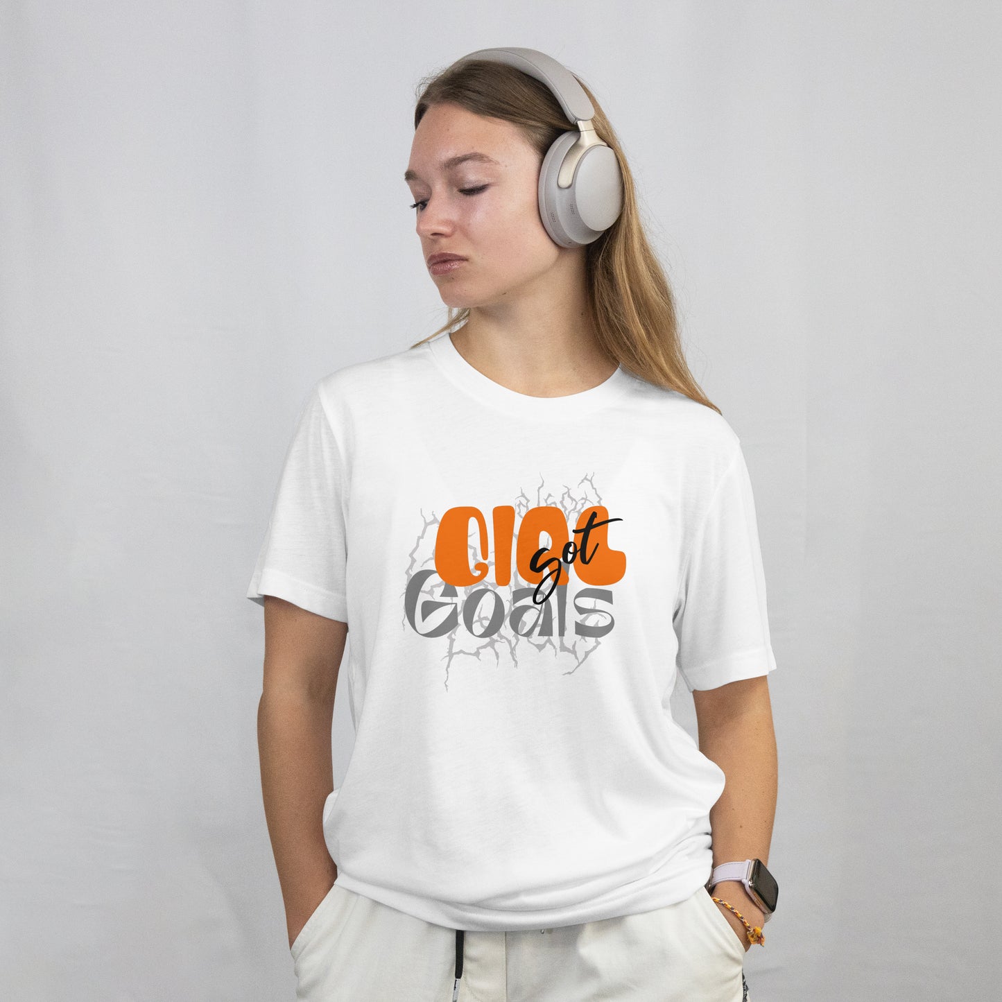GIRL GOT GOALS WOMEN T-SHIRT