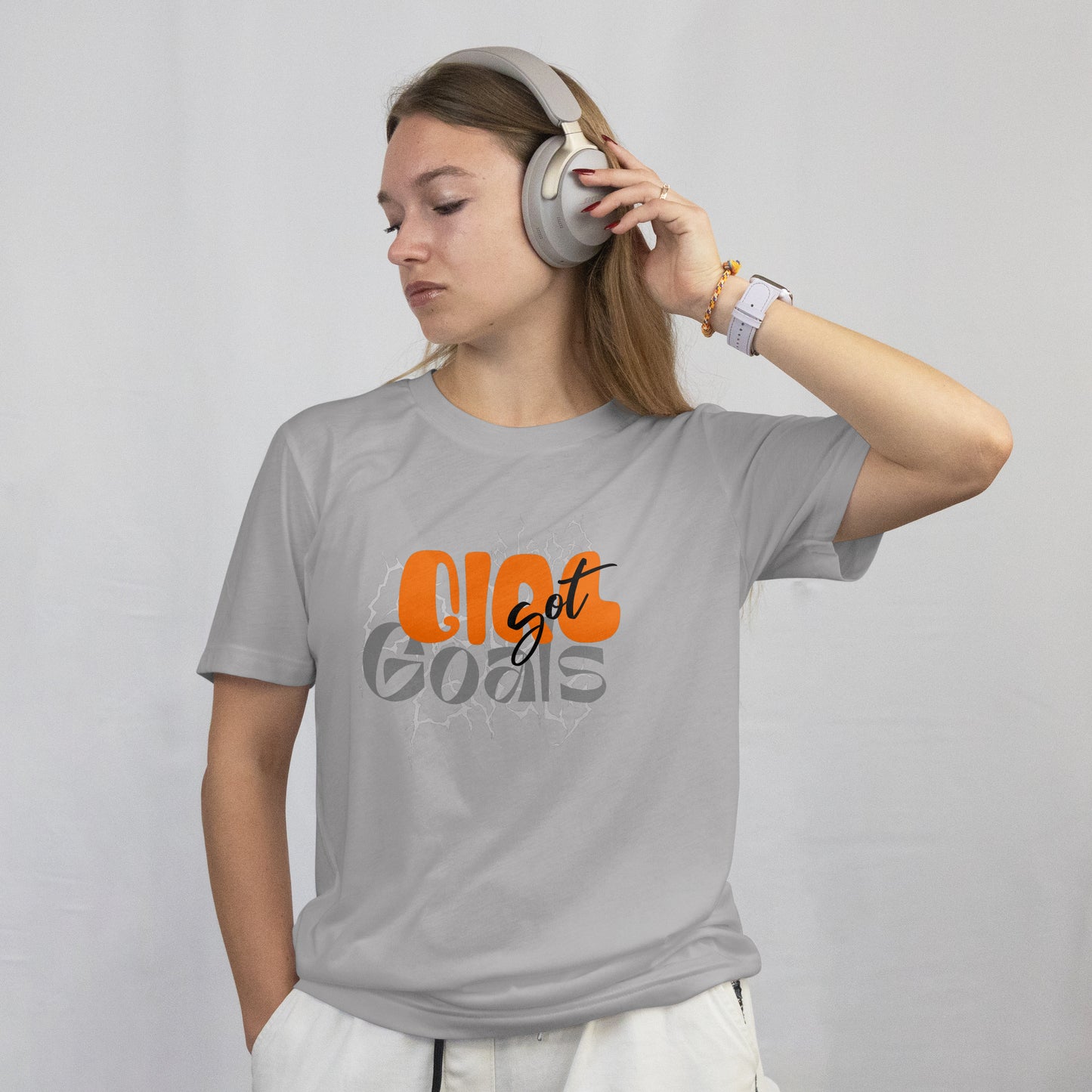 GIRL GOT GOALS WOMEN T-SHIRT