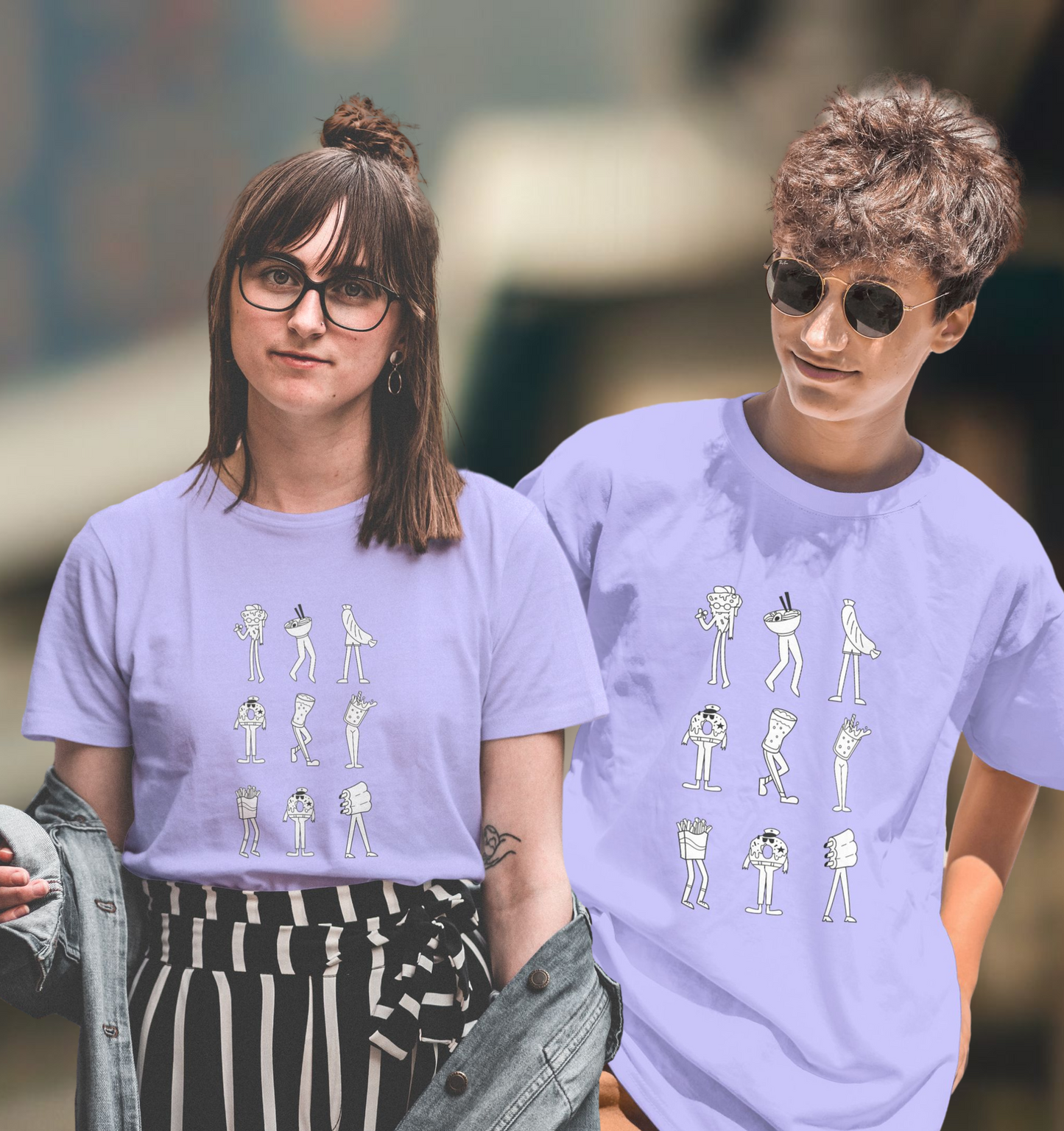 FOODIE Unisex oversized T-shirt