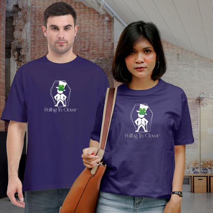 BaeBaak Unisex Oversized T Shirt - Rolling In Clover