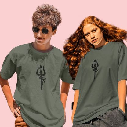 Shiva Sign Religious Unisex T-shirt (BB-001)